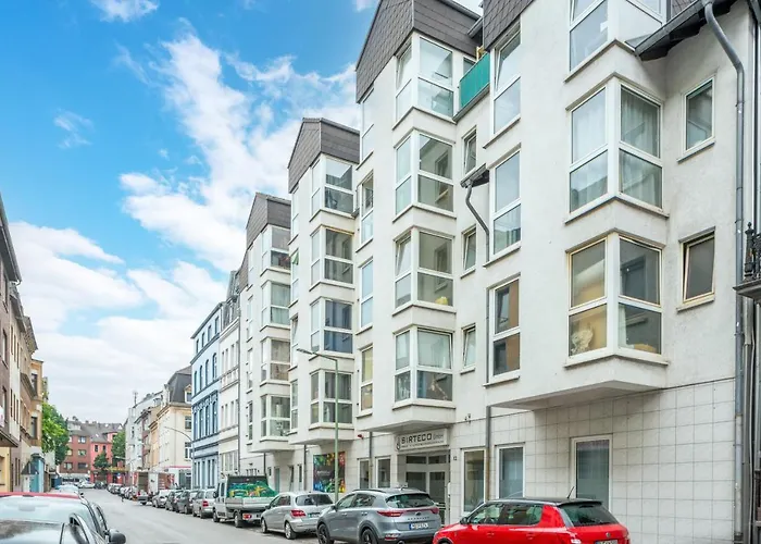 Apartment Federnest - Superior-2-zimmer-wohnung - Kingsize Boxspringbett - Home-office Mit Monitor - 11 Min Hbf