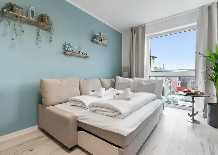 Federnest - Superior-2-zimmer-wohnung - Kingsize Boxspringbett - Home-office Mit Monitor - 11 Min Hbf Apartment